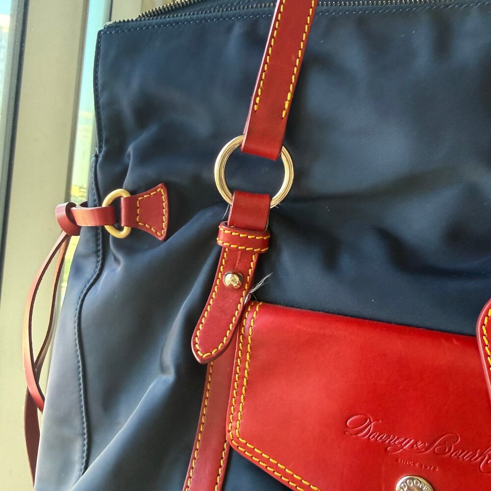 Dooney & Bourke Vintage Smith Nylon Satchel Bag - Picture 8 of 8